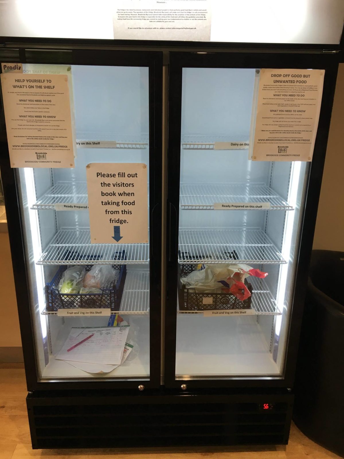 The community fridge project Local Trust