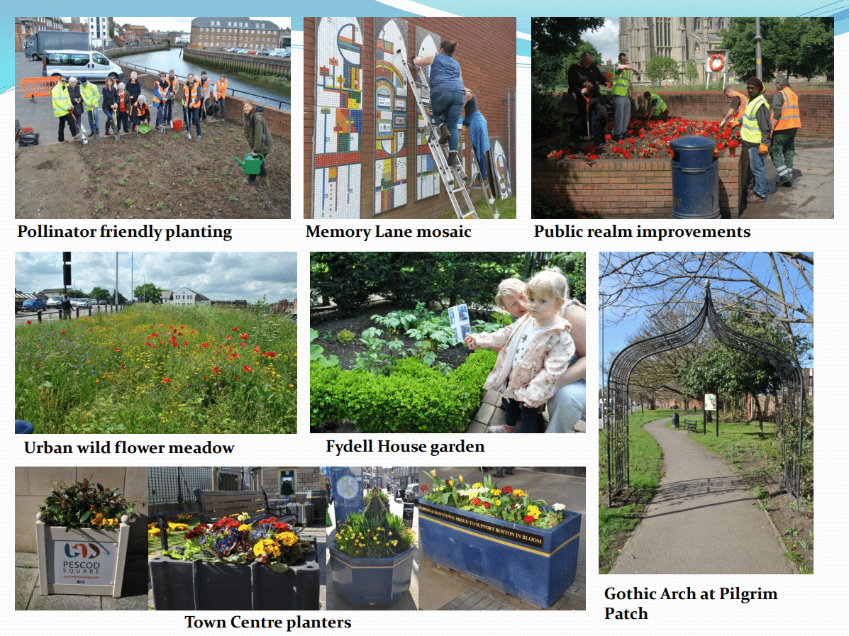 Some of the improvements supported by Boston in Bloom and Boston Big Local