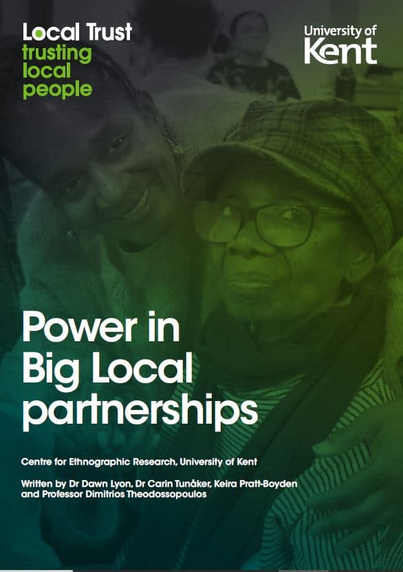 Front cover of Power In Big Local Partnerships PDF report