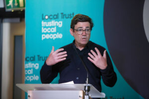 Andy Burnham speaks at the Levelling Up conference, May 2022