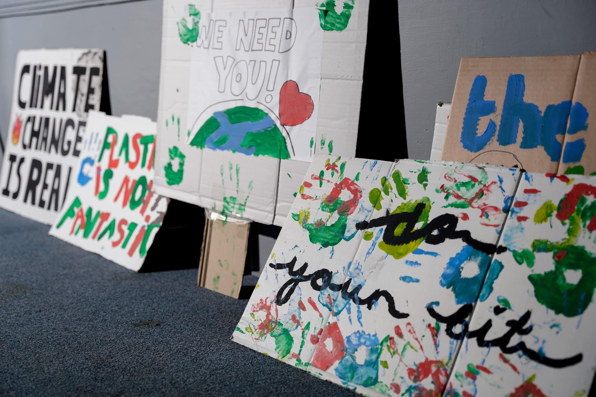 Climate Change banners