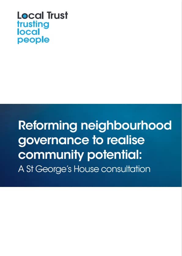 Cover of reforming neighbourhood governance.