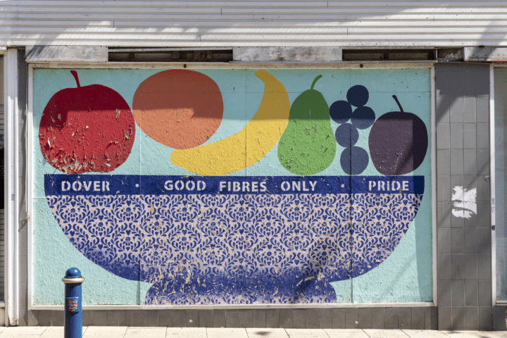 Mural of a fruit bowl in Dover