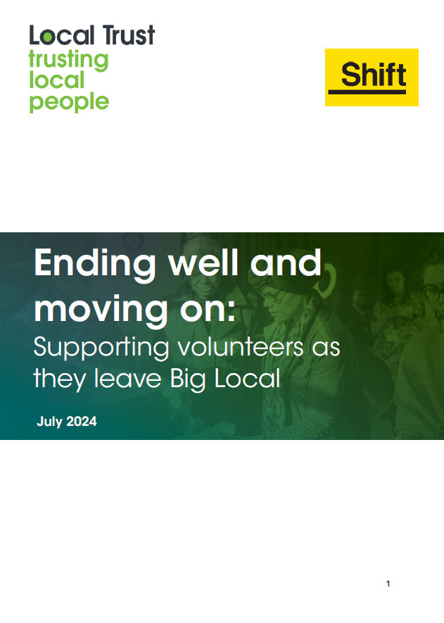 Cover of Ending well and moving on report